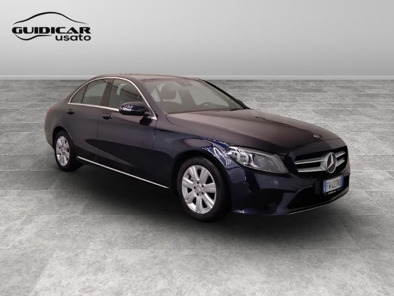 GuidiCar - Mercedes Classe C-W205 2018 Berlina 2019 C 220 d Sport Plus auto Usato