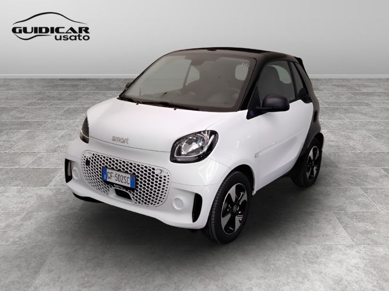 GuidiCar - SMART Fortwo III 2020 Cabrio 2021 Fortwo Cabrio eq Passion 22kW Usato