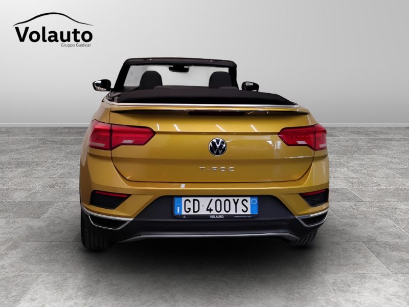 GuidiCar - VOLKSWAGEN T-Roc Cabriolet 2021 T-Roc Cabriolet 1.0 tsi Style 110cv Usato