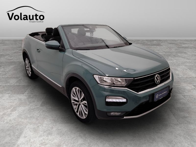 GuidiCar - VOLKSWAGEN T-Roc Cabriolet 2021 T-Roc Cabriolet 1.0 tsi Style 110cv Usato