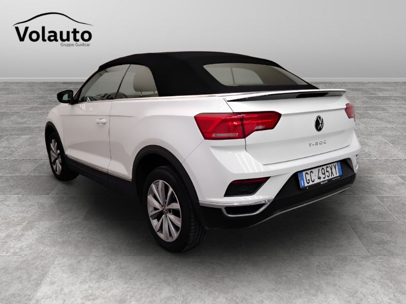 GuidiCar - VOLKSWAGEN T-Roc Cabriolet 2021 T-Roc Cabriolet 1.0 tsi Style 115cv Usato