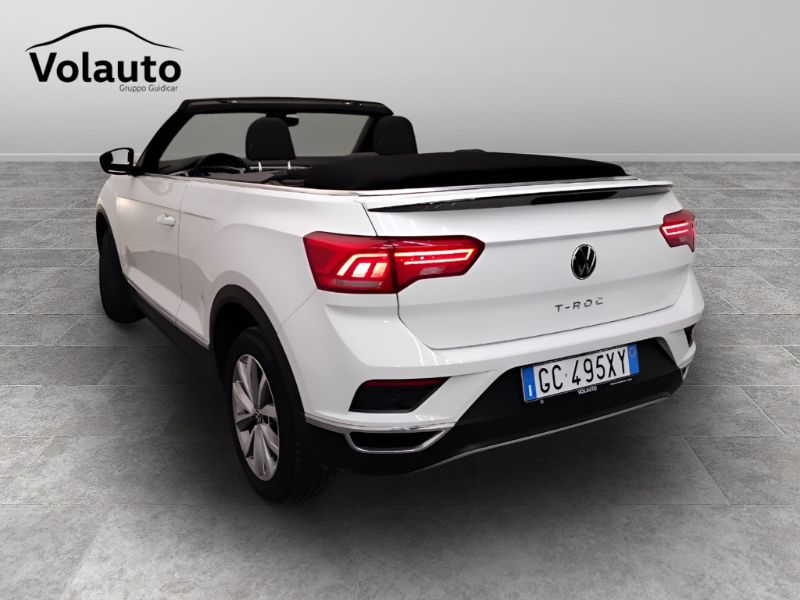 GuidiCar - VOLKSWAGEN T-Roc Cabriolet 2021 T-Roc Cabriolet 1.0 tsi Style 115cv Usato