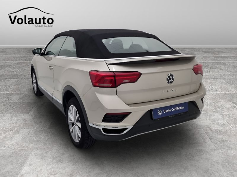 GuidiCar - VOLKSWAGEN T-Roc Cabriolet 2021 T-Roc Cabriolet 1.0 tsi Style 115cv Usato