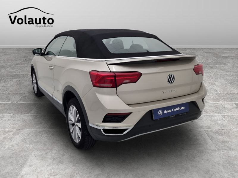 GuidiCar - VOLKSWAGEN T-Roc Cabriolet 2021 T-Roc Cabriolet 1.0 tsi Style 115cv Usato