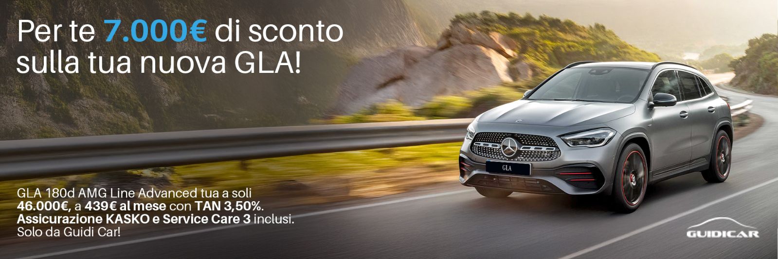 Guidicar - Promozione GLA AMG Line Advanced