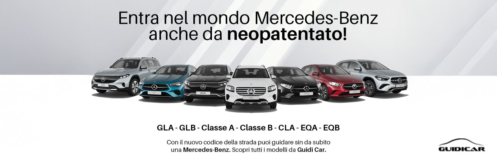 Guidicar - Mercedes-Benz anche da Neopatentato