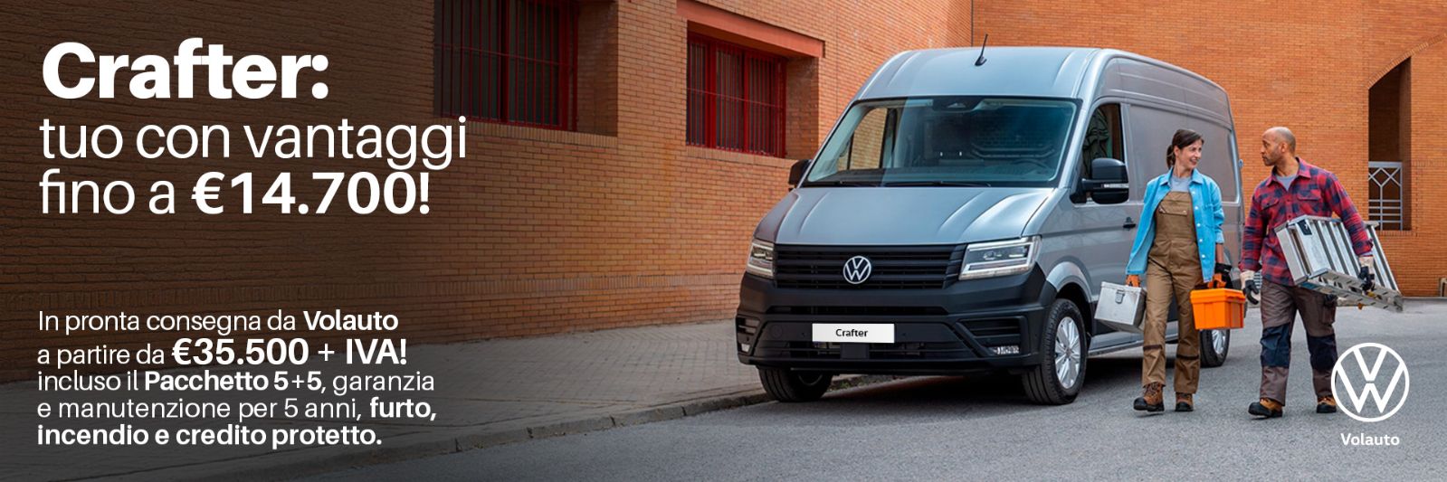 Guidicar - Volkswagen Crafter con Vantaggi Volauto!