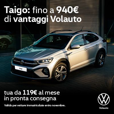 Guidicar - Volkswagen Taigo con Vantaggi Esclusivi 