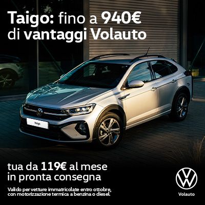 Guidicar - Volkswagen Taigo con Vantaggi Esclusivi 