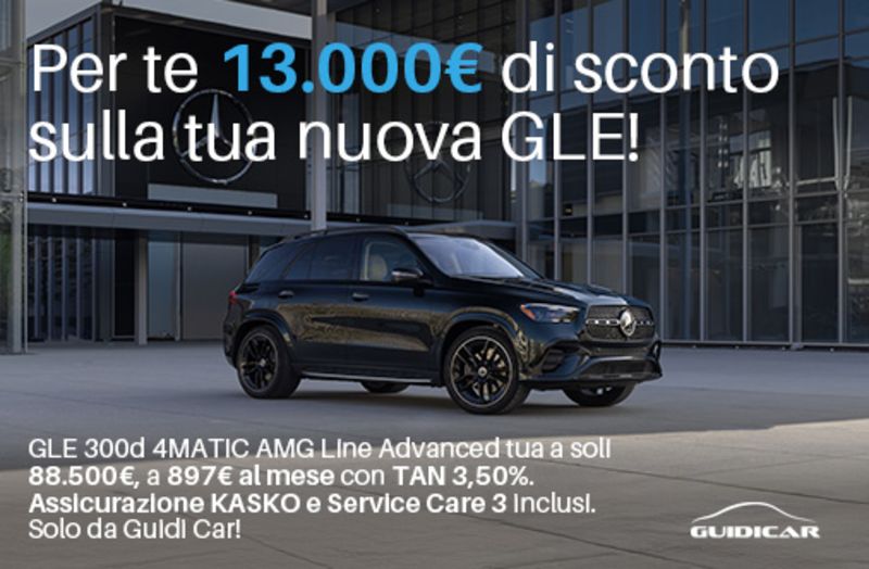 GuidiCar - Promozione GLE SUV AMG Line Advanced