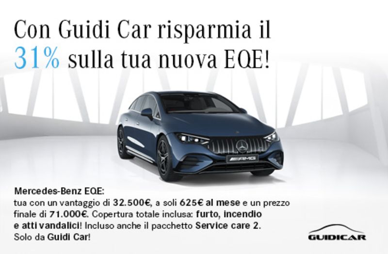 GuidiCar - Promozione EQE Berlina Sconto Guidi Car