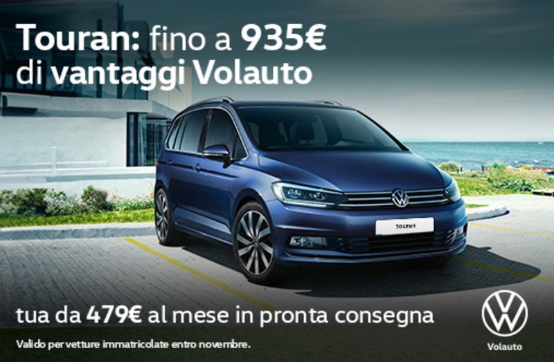 GuidiCar - Volkswagen Touran con Vantaggi Esclusivi