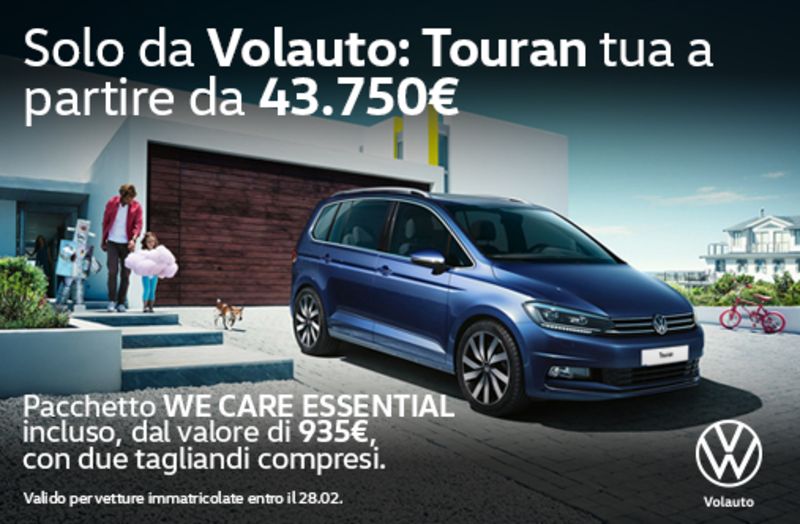 GuidiCar - Volkswagen Touran con Pacchetto WeCare